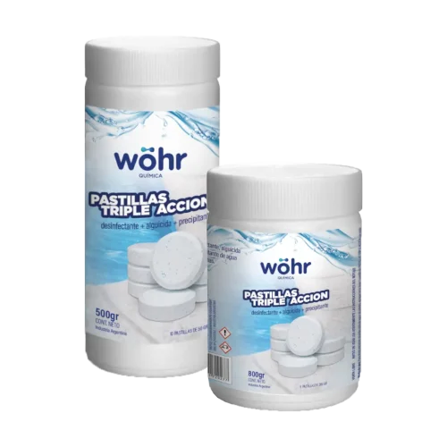 Pastillas triple acción